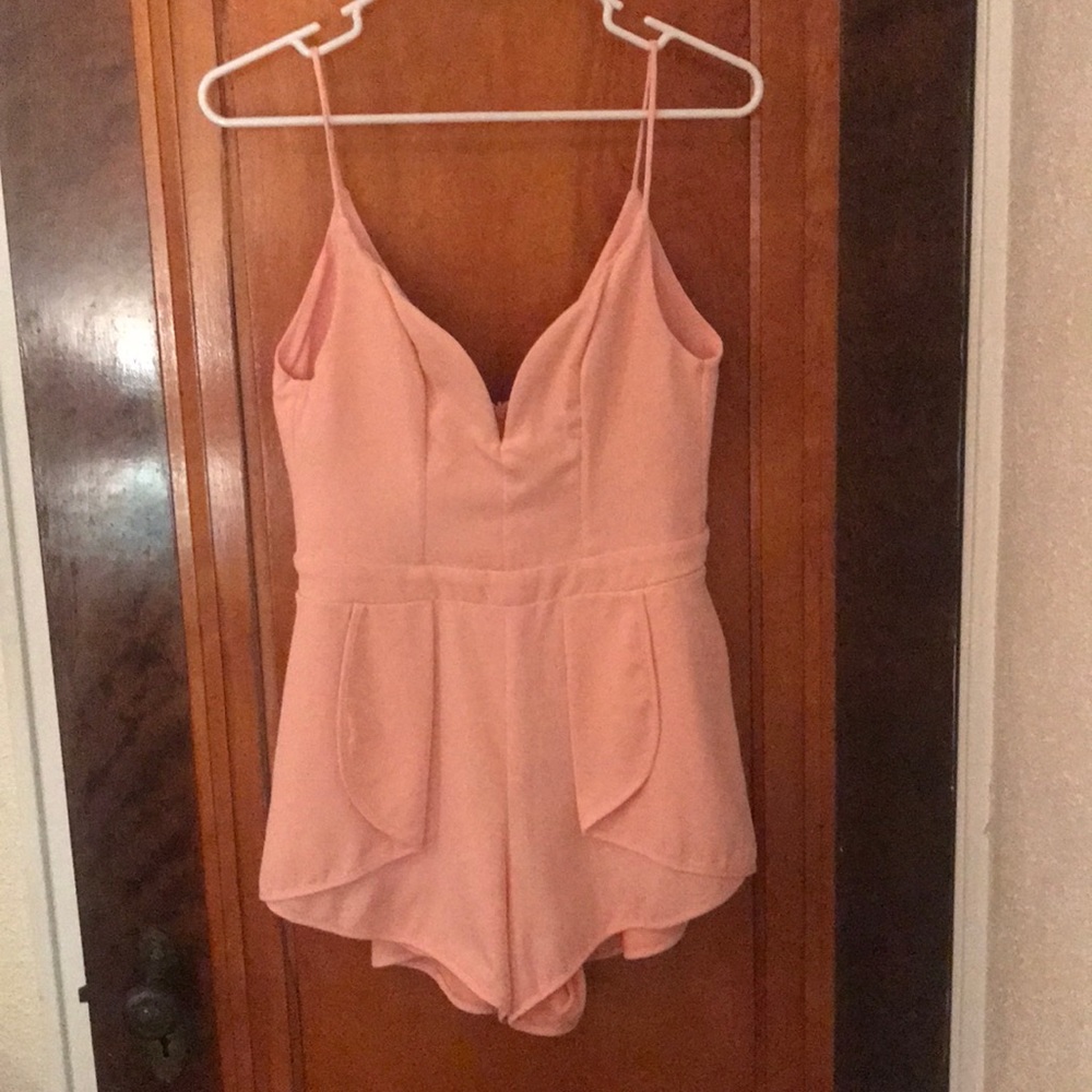 Light pink romper